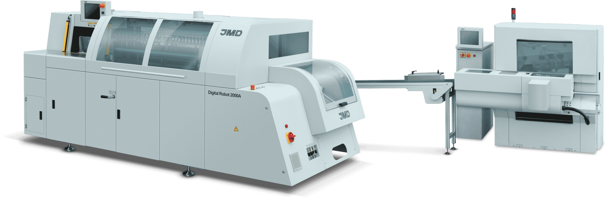 JMD Digital robot 2000A perfect binder in line with three-knife trimmer JMD digital robot 2000A in line with three-knife trimmer