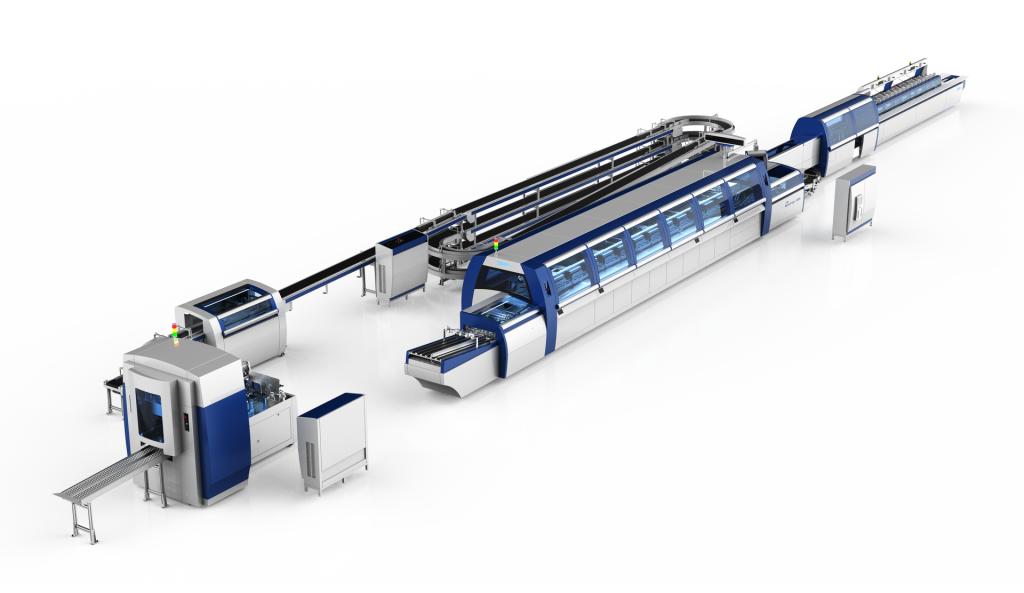 high-speed perfect binding line