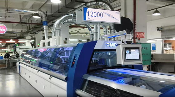 Newbridge perfect binding line in production